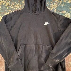 Nike Black Sweatshirt with Iconic Swoosh